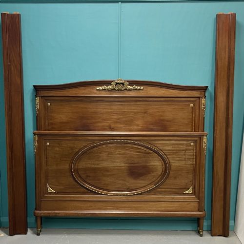FRENCH EMPIRE STYLE KINGSIZE BED WITH MOUNTS - ADDITIONAL PHOTO 8