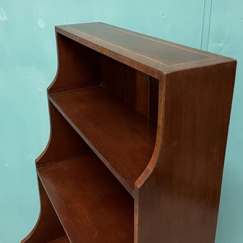 SLIM REGENCY STYLE WATERFALL BOOKCASE - ADDITIONAL PHOTO 5