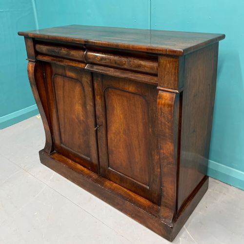 REGENCY ROSEWOOD CHIFFONIER CABINET - ADDITIONAL PHOTO 3