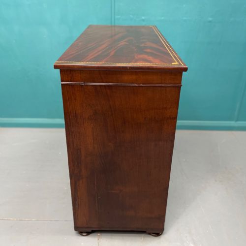 MID 19TH CENTURY INLAID CHEST OF DRAWERS - ADDITIONAL PHOTO 10