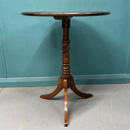 REGENCY INLAID TRIPOD WINE TABLE - ADDITIONAL PHOTO 6