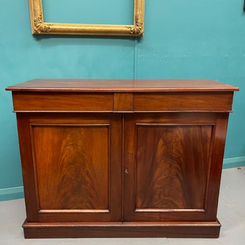 WILLIAM IV MAHOGANY CHIFFONIER CABINET - ADDITIONAL PHOTO 7