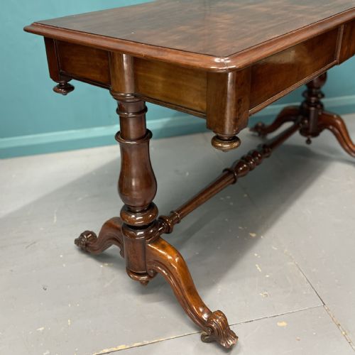 WILLIAM IV MAHOGANY SOFA TABLE - ADDITIONAL PHOTO 5