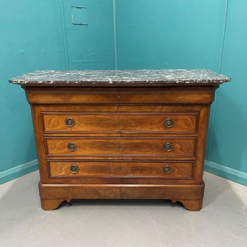 french 19th century fruitwood commode - CATEGORY: ANTIQUE CHEST OF DRAWERS - DATED 19TH CENTURY