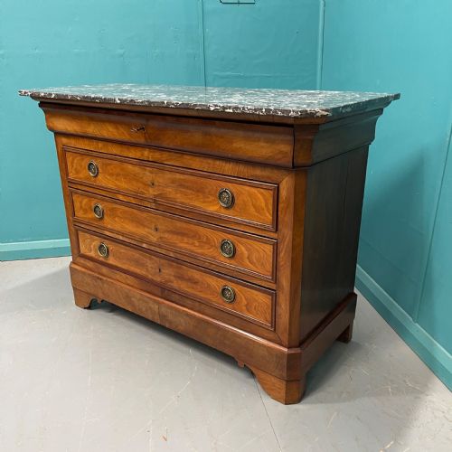 FRENCH 19TH CENTURY FRUITWOOD COMMODE - ADDITIONAL PHOTO 1