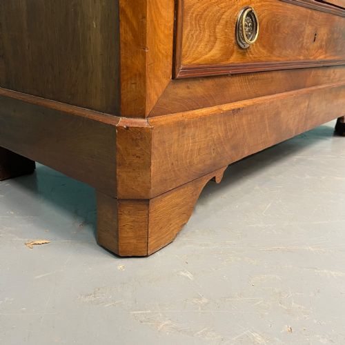 FRENCH 19TH CENTURY FRUITWOOD COMMODE - ADDITIONAL PHOTO 3