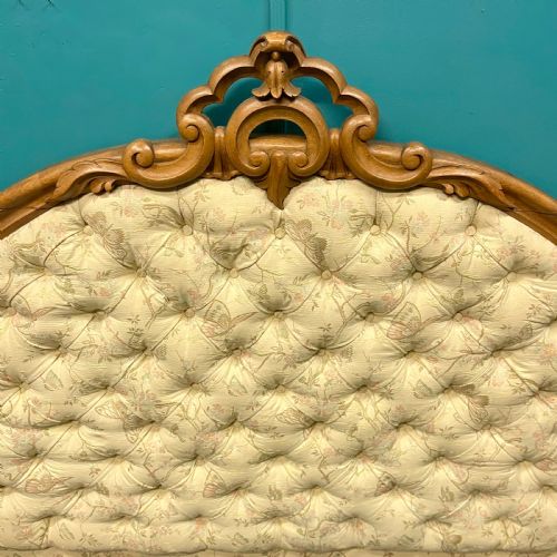19TH CENTURY KINGSIZE WALL MOUNTED HEADBOARD - ADDITIONAL PHOTO 1