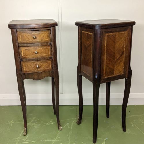 PAIR OF PETIT FRENCH SIDE TABLES - ADDITIONAL PHOTO 5