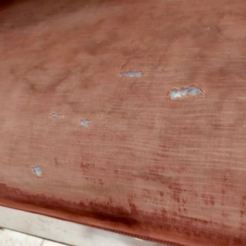 FRENCH 19TH CENTURY SCROLL END SOFA - ADDITIONAL PHOTO 7