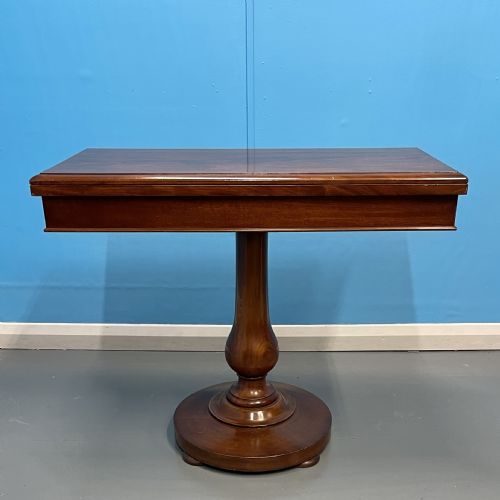 LATE REGENCY GAMES TABLE BY MILES EDWARDS OF LONDON - ADDITIONAL PHOTO 7