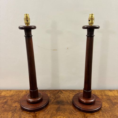 pair of regency style table lamps - CATEGORY: ANTIQUE LIGHTING - DATED 19TH CENTURY