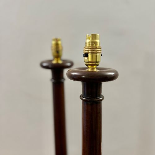 PAIR OF REGENCY STYLE TABLE LAMPS - ADDITIONAL PHOTO 5
