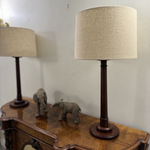PAIR OF REGENCY STYLE TABLE LAMPS - ADDITIONAL PHOTO 8