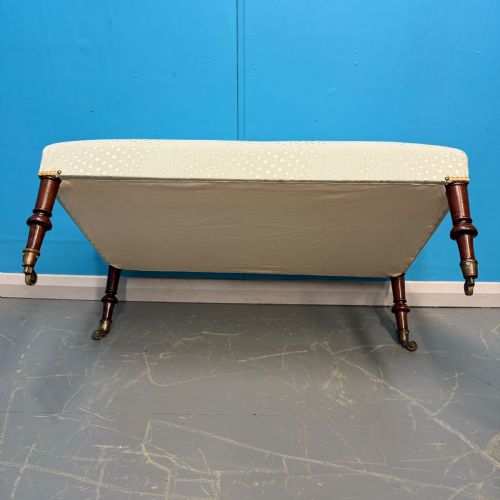 REGENCY STOOL ON ORIGINAL CASTORS - ADDITIONAL PHOTO 7