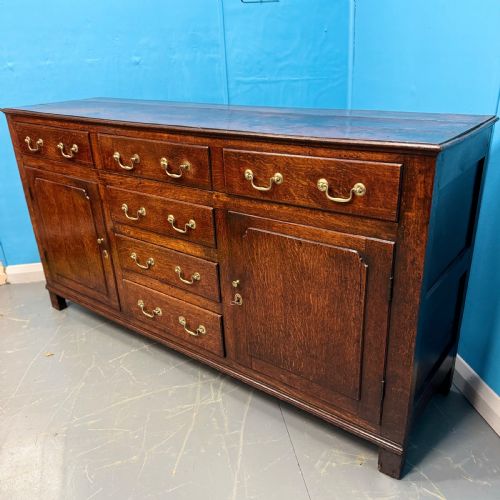 LATE 18TH CENTURY WELSH OAK DRESSER BASE - ADDITIONAL PHOTO 1