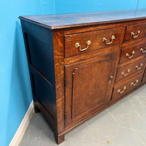 LATE 18TH CENTURY WELSH OAK DRESSER BASE - ADDITIONAL PHOTO 5