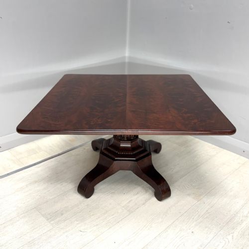 GEORGE IV MAHOGANY COFFEE TABLE - ADDITIONAL PHOTO 1