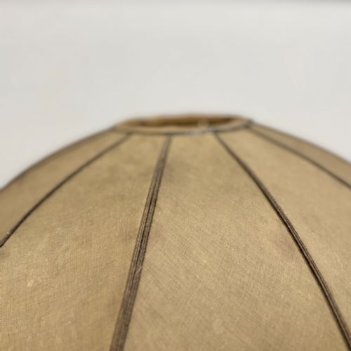 LARGE ART DECO GLASS LAMP WITH ORIGINAL SHADE - ADDITIONAL PHOTO 8