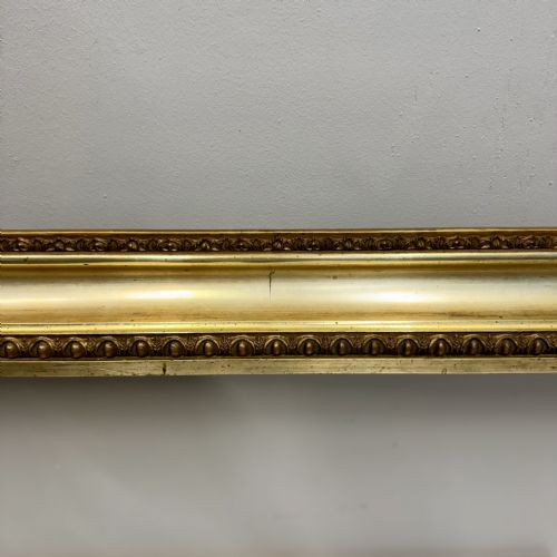 LARGE PAIR OF 19TH CENTURY GILT MIRRORS - ADDITIONAL PHOTO 4
