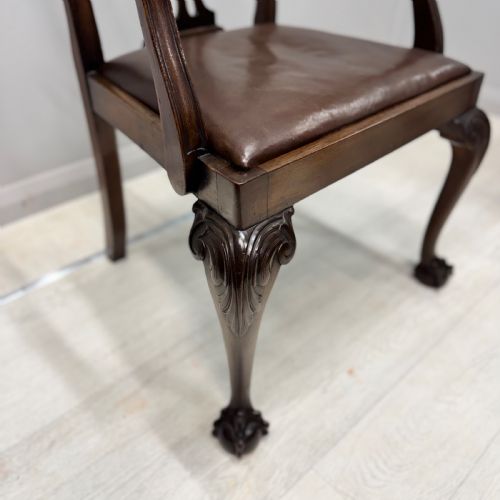 SET OF 8 GEORGIAN STYLE DINING CHAIRS - ADDITIONAL PHOTO 5