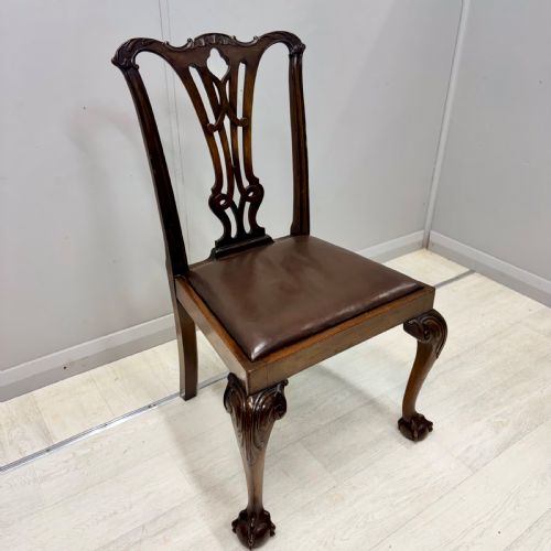 SET OF 8 GEORGIAN STYLE DINING CHAIRS - ADDITIONAL PHOTO 6