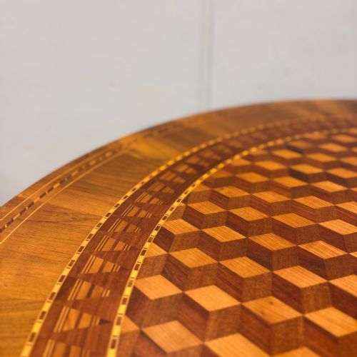 48 INCH DIAMETER ROUND SORRENTO PEDESTAL TABLE - ADDITIONAL PHOTO 2