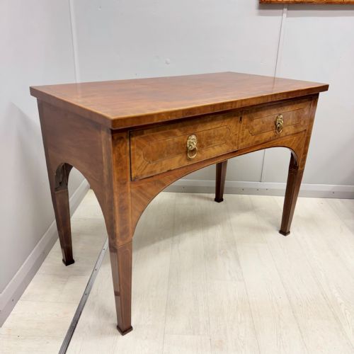 GEORGIAN INLAID SIDE TABLE WITH FULL WIDTH DRAWER - ADDITIONAL PHOTO 7