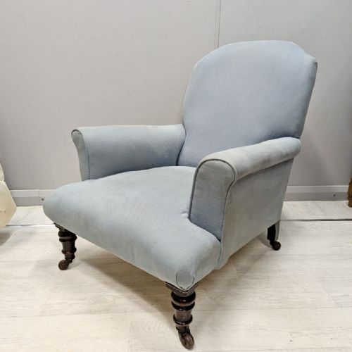 19TH CENTURY HOWARD STYLE ARMCHAIR - ADDITIONAL PHOTO 1