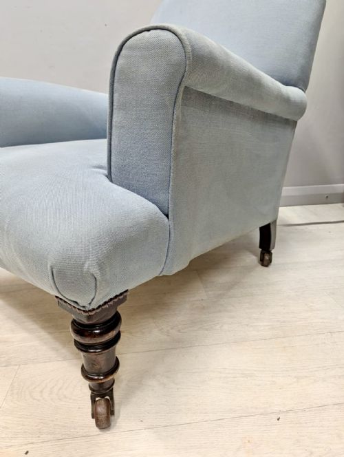 19TH CENTURY HOWARD STYLE ARMCHAIR - ADDITIONAL PHOTO 3