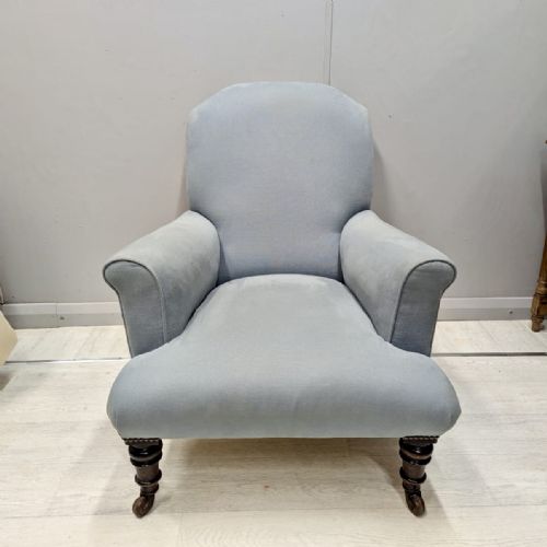 19TH CENTURY HOWARD STYLE ARMCHAIR - ADDITIONAL PHOTO 4
