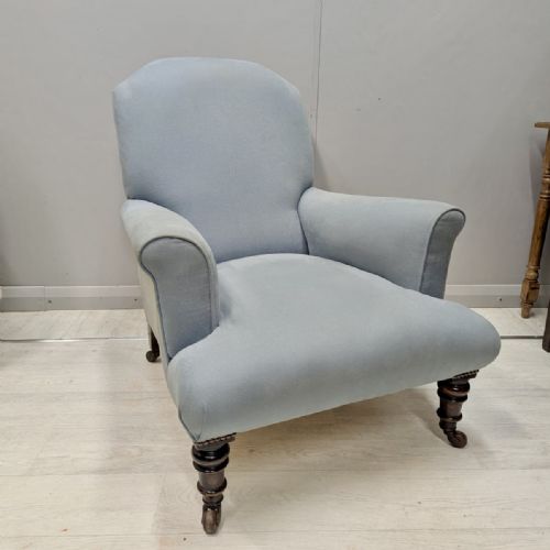 19TH CENTURY HOWARD STYLE ARMCHAIR - ADDITIONAL PHOTO 6