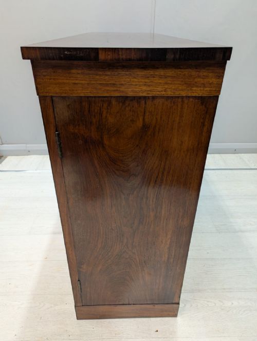 REGENCY ROSEWOOD SIDE CABINET WITH ADJUSTABLE SHELVES - ADDITIONAL PHOTO 8