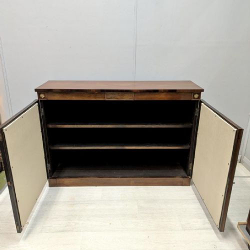 REGENCY ROSEWOOD SIDE CABINET WITH ADJUSTABLE SHELVES - ADDITIONAL PHOTO 10