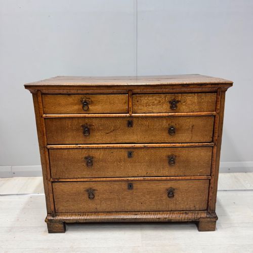 17TH CENTURY ENGLISH FRUITWOOD CHEST OF DRAWERS - ADDITIONAL PHOTO 1