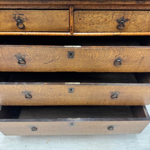 17TH CENTURY ENGLISH FRUITWOOD CHEST OF DRAWERS - ADDITIONAL PHOTO 6