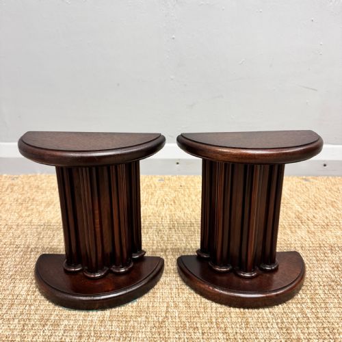 PAIR OF WILLIAM IV BOOK ENDS - ADDITIONAL PHOTO 4