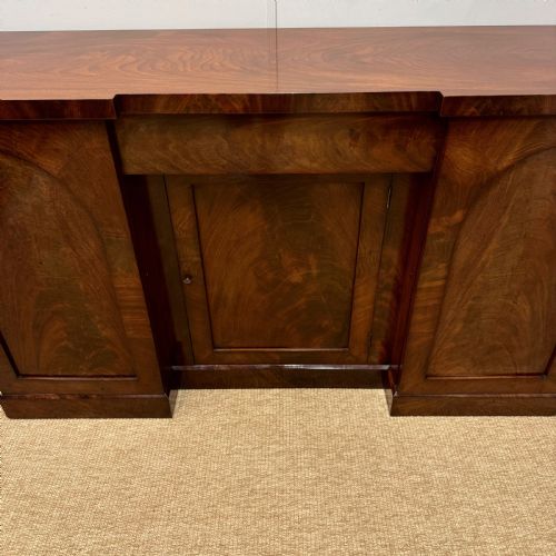 MID SIZE WILLIAM IV BREAKFRONT SIDEBOARD - ADDITIONAL PHOTO 1