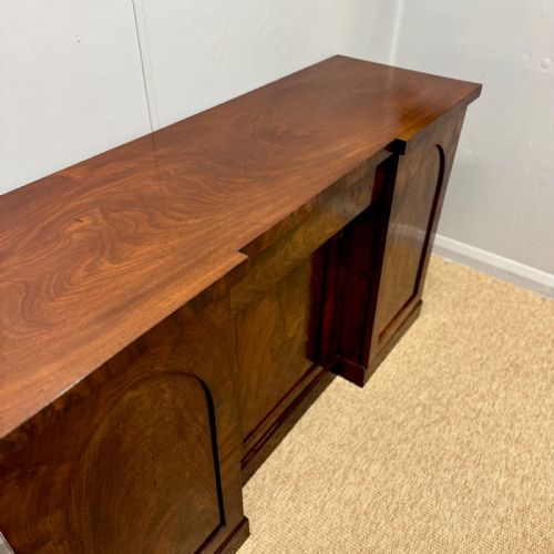 MID SIZE WILLIAM IV BREAKFRONT SIDEBOARD - ADDITIONAL PHOTO 5