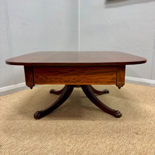 ENGLISH REGENCY MAHOGANY COFFEE TABLE - ADDITIONAL PHOTO 1