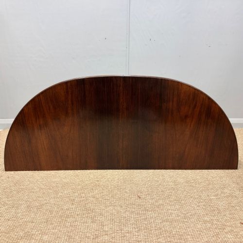 19TH CENTURY ROSEWOOD CONSOLE TABLE WITH CONCAVE LEGS - ADDITIONAL PHOTO 2