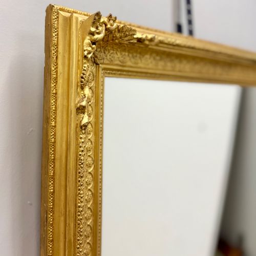 19TH CENTURY ENGLISH GILT FRAME MIRROR - ADDITIONAL PHOTO 4