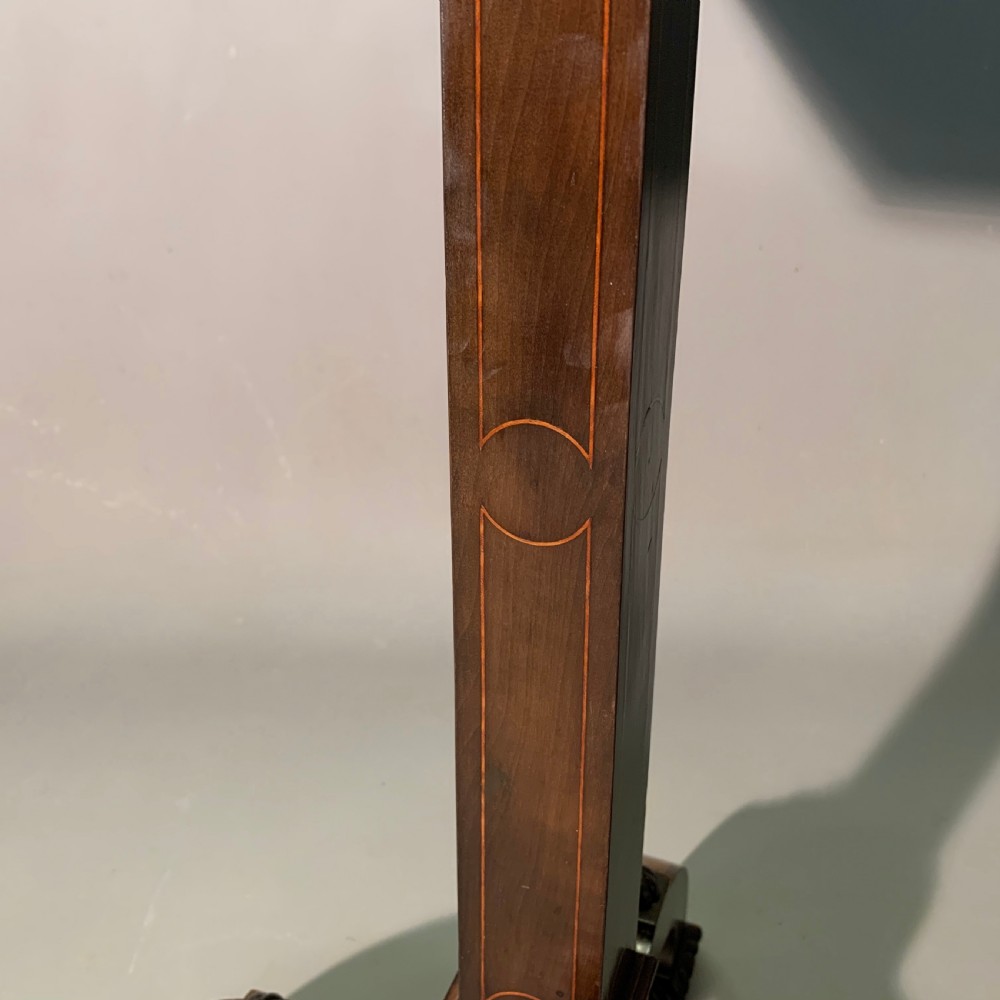 Ebony and ivory inlaid side table  View VI