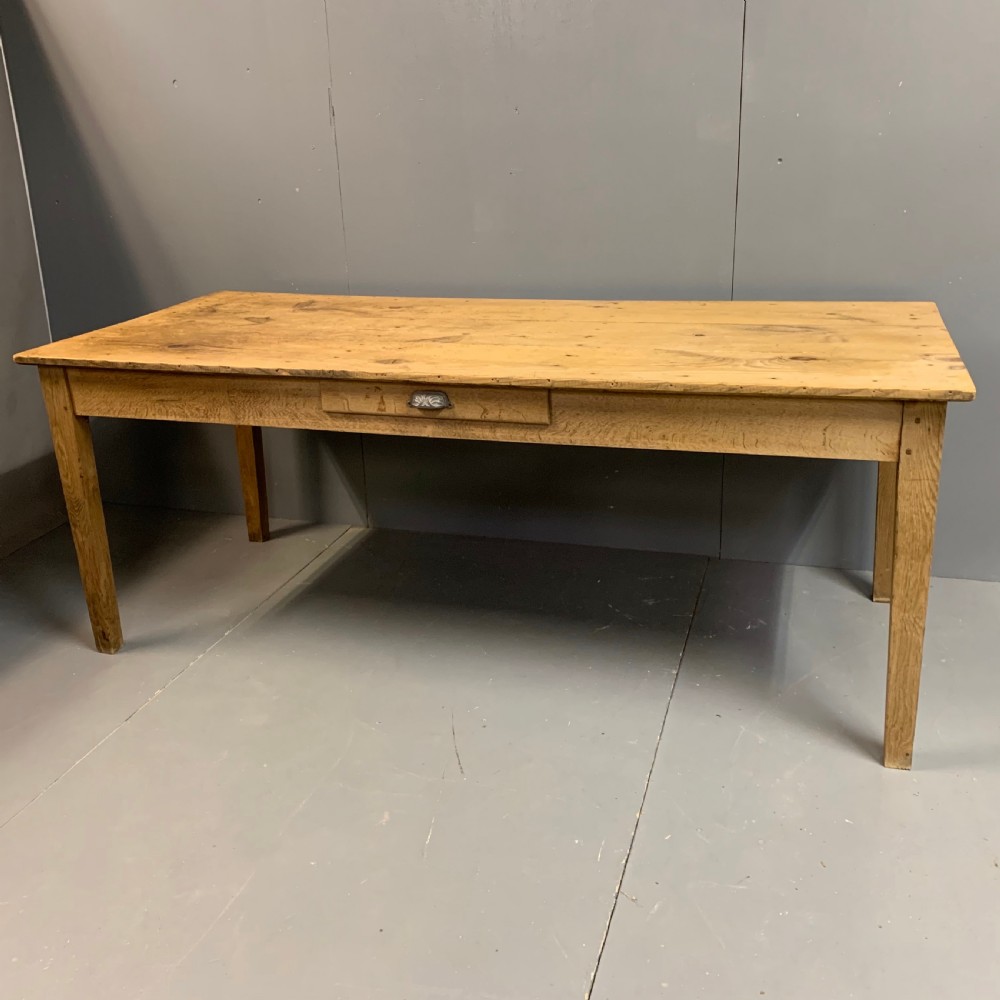 Antique French Farmhouse extending table 281cm  View IV