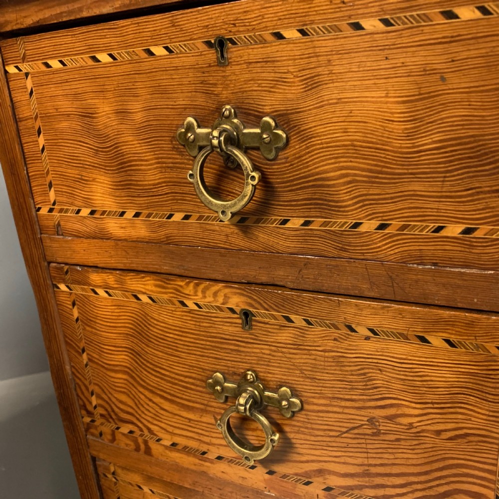 Pair of Victorian pitch pine bedside cabinets View VIII