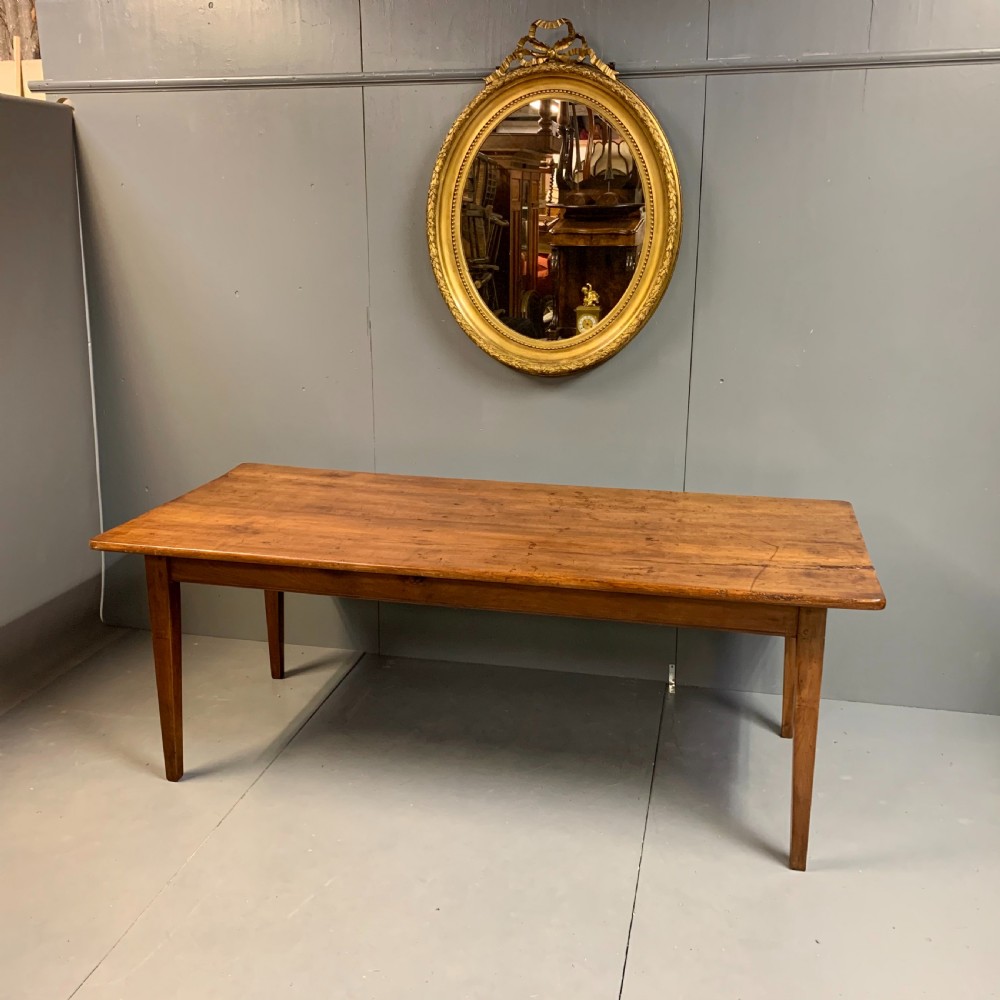 210cm French cherry farmhouse table with pull out slide View III