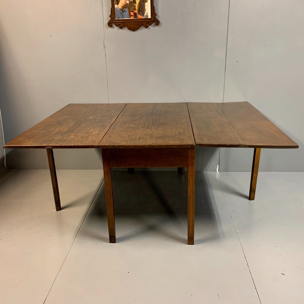 8 to 10 seater Georgian oak table  View II