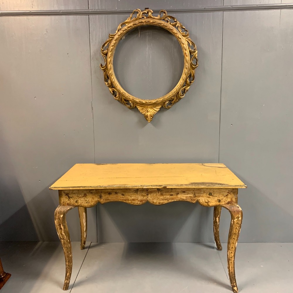 c18th Italian painted sofa table View III