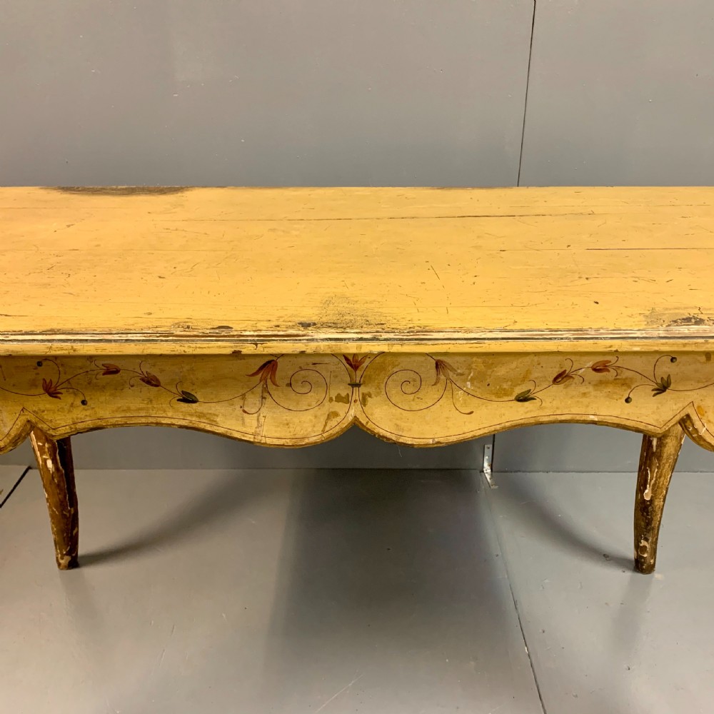c18th Italian painted sofa table View VII