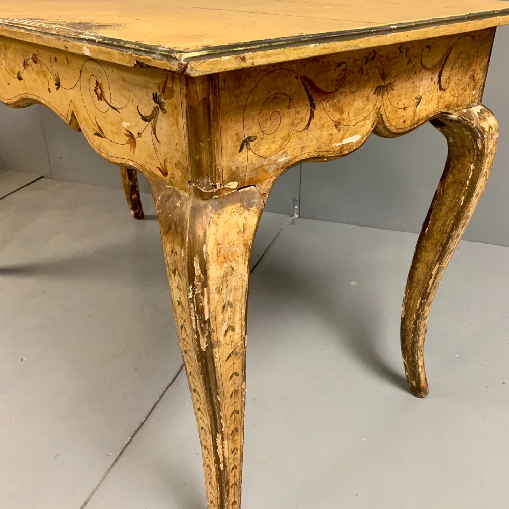 c18th Italian painted sofa table View VIII