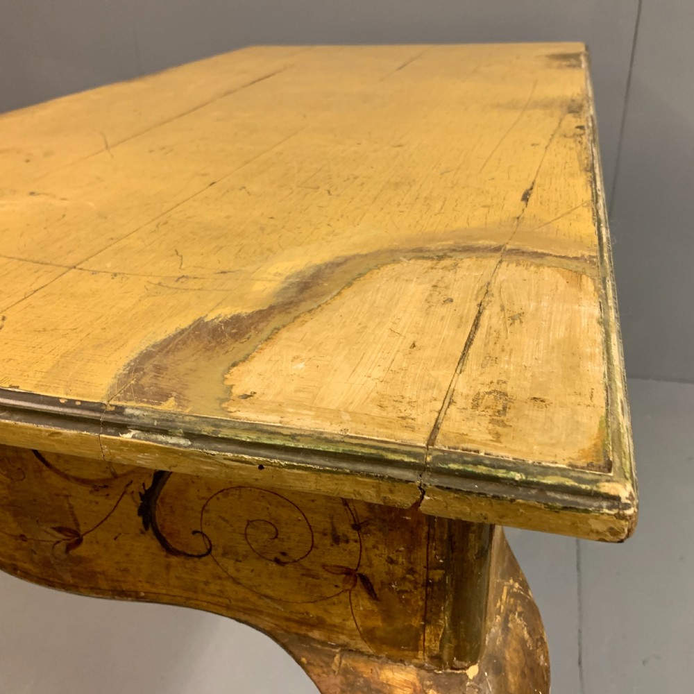c18th Italian painted sofa table View IX